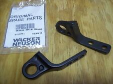 Wacker Wp1550 Wp1540 Plate Compactor Tamper Wheel Kit Bracket Pair 0161041