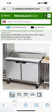 Beverage-air 48 2 Door Refrigerated Sandwich Prep Table Local Pick Only