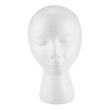Styrofoam Foam Mannequin Wig Head Display Hat Cap Wig Holder White Foam Head T
