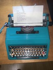Cursive With New Platen Jj Short Olivetti Studio 45 Typewriter. Super Clean