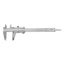 Hardened And Ground Stainless Steel 6 Inch Precision Vernier Caliper Thumb Lock