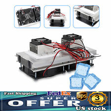 12v Thermoelectric Peltier Refrigeration Cooling System Cooler Fan Diy Kit New