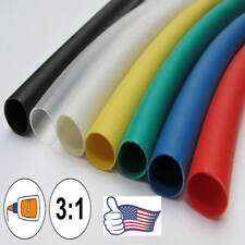 Heat Shrink Tubes 31 Marine Grade Wire Wrap Adhesive Lined Waterproof 6 Colors