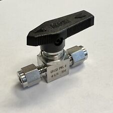 Stainless Steel Ball Valve 14 Od Tube Free Shipping Swagelok Compatible