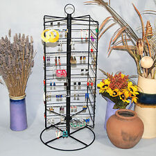 Metal Rotating Earring Rack Wire Jewelry Display Stand 28 14h
