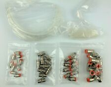 Lot Of Fletcher Underpinner Pneumatic Fittings And Hoses