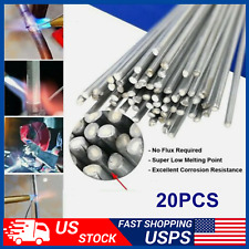20pcs Flux Core Aluminum Rods Low Temperature Welding Rods Easy Welding Sticks