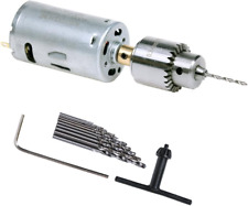 Mini Dc 12v Electric Hand Drill Motor Pcb Twist Drills Set 188-16 Inch Jt0 C