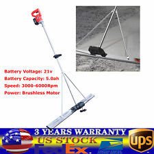 Battery Powered Concrete Surface Vibratory Leveling Screed 1.5m Leveling Ruler