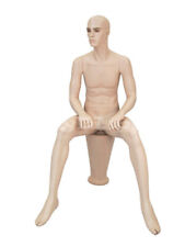 Male Mannequin Sitting Pose Dress Form Display Md-kw15f