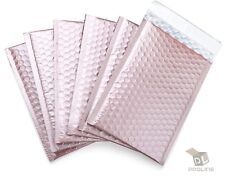 500 0 Matte Metallic Rose Gold Poly Bubble Mailers Envelopes 6x10 Dvd Wide Cd