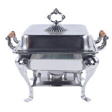 Stainless Steel Chafing Dish Buffet Set Rectangle Buffet Warmer Chafer Set Party
