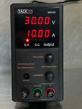 Tacklife 0-30v Dc 10-amp Variable Power Supply Course Fine Adjustment 12v Mdc02