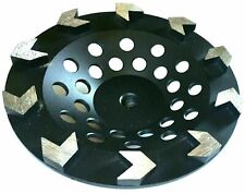 7 Arrow Diamond Cup Wheel 10mm Seg Concrete Mastic Floor Grinding 58-11best