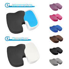 Memory Foam Gel Enhanced Seat Cushion Coccyx Cushion Orthopedic Chair Pad Office