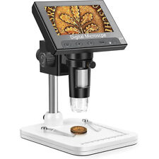 1000x 4.3 Lcd Monitor Electronic Digital Video Microscope Led Hd Magnifier