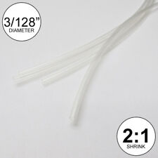 3128 Id Clear Heat Shrink Tube 21 Ratio Wrap 6x9 4 Ft Inchfeetto 0.6mm