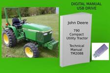 John Deere 790 Compact Utility Tractor Technical Manual See Description