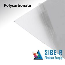 Gp Polycarbonate Clear Plastic Sheet 14  Choose A Size