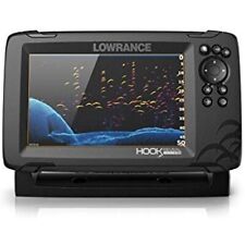 Lowrance Hook Reveal 7 Inch Fish Finders With Transducer Plus Preloaded Maps