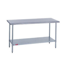 Duke 418-3096 Kitchen Work Table 96w X 30d X 36h Stainless Steel Flat Top