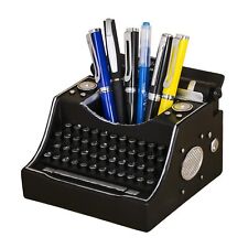 Retro Typewriter Pen Holder Vintage Desk Accssories Unique Cool Gifts For Wri...