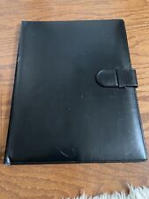 Shaeffer Made In Italy Note Pad Folio Black Writing Folder 12.5x9.5