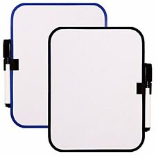 White Board Set With Magnet Strips -- 6-12 X 8-14 2 Pack