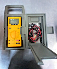 Fluke 25 Multimeter With Case And Leads Tested