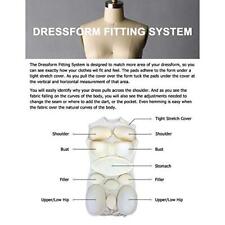 Adult Female Dress Form Mannequin Padding System For Professional Dress Forms...