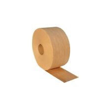 4 Rolls Brown Gummed Paper Tape - Reinforced Packing Tapes - 70mm X 375 Feet