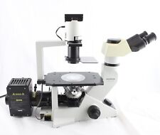 Olympus Ckx41 Inverted Phase Contrast Trinocular Microscope 4x 10x 20x 40x