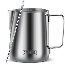 Milk Frothing Pitcher 12oz 20oz 32oz Espresso Steaming Pitchers Stainless