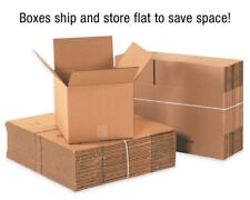 12x12x12 Corrugated Shippingmailing Boxes Kraft 25 Pack Great Deal