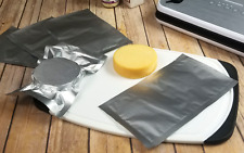 50 Mylar Textured Foil One Pint Vacuum Sealer - 6x10 Food Storage Saver Bag