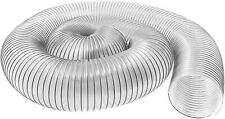 Wire Hose For Leaf Lawn Vacuum Clear Dust Reinforced Flexible 6 Inch By 10 Foot