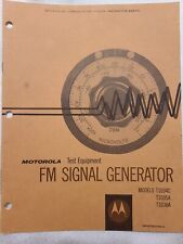 Motorola Fm Signal Generator For Models T1034c T1035a T1036a Test Equipment
