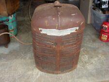 Vintage Farmall H Ih Tractor Nice Original Front Nose Cone Grill W Emblem