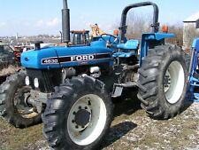 Ford New Holland 4630 Farm Tractor 4x4 65 Hp Diesel New Tires 8 Speed Shuttle