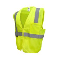 2 Pockets Mesh High Visibility Safety Vest Ansi Isea 107-2015-sv2zgm