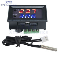 12v W1209wk Digital Thermostat Temperature Controller -50-110c Sensor Probe Usa