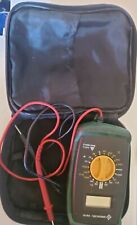 Greenlee Dm-20 Digital Multimeter Electronic Tester Testing Tool With Case