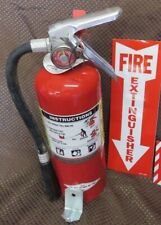 1-extremely Nice Refurbished 5lb. Amerex Fire Extinguisher W2024hydro Cert