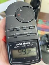 Radio Shack Digital Sound Level Meter Tester 33-2055 Tested