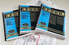 Ford 6600 6700 7600 7700 Tractor Service Repair Manual Color Schematics