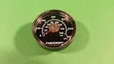 Ashcroft Air Tank Compressor Pressure Gauge 2 Inch Dial 160 Psi 11 Bar 9010-03