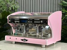 Wega Polaris Tron 2 Group Brand New Pink Lily Espresso Coffee Machine