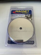 95 Lb. Heavy Duty Magnetic Round Bases Lift Caps Magnet Source 07223 - Pkg Qty 1