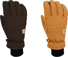 Carhartt Mens Insulated Ducksynthetic Leather Knit Cuff Gloves