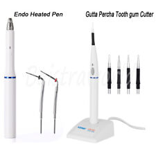 Dental Cordless Endo Obturation Heated Pengutta Percha Tooth Gum Cutter 4 Tips